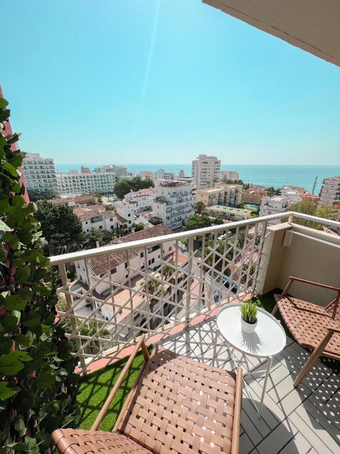 Cozy Studio With Sea Views Benalmádena Esterno foto
